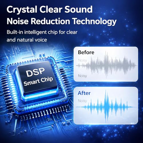 Image of Wireless Lavalier Microphone with Type-C Receiver, Plug & Play Clip-On Mic for Mobile, Noise Reduction, Rechargeable TX, Vlogging, YouTube, Interview, Online Class,Instagram Reels