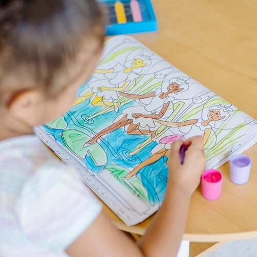 Melissa & Doug Jumbo 50-Page Kids' Coloring Pad - Horses, Hearts, Flowers, and More - FSC Certified - image 7