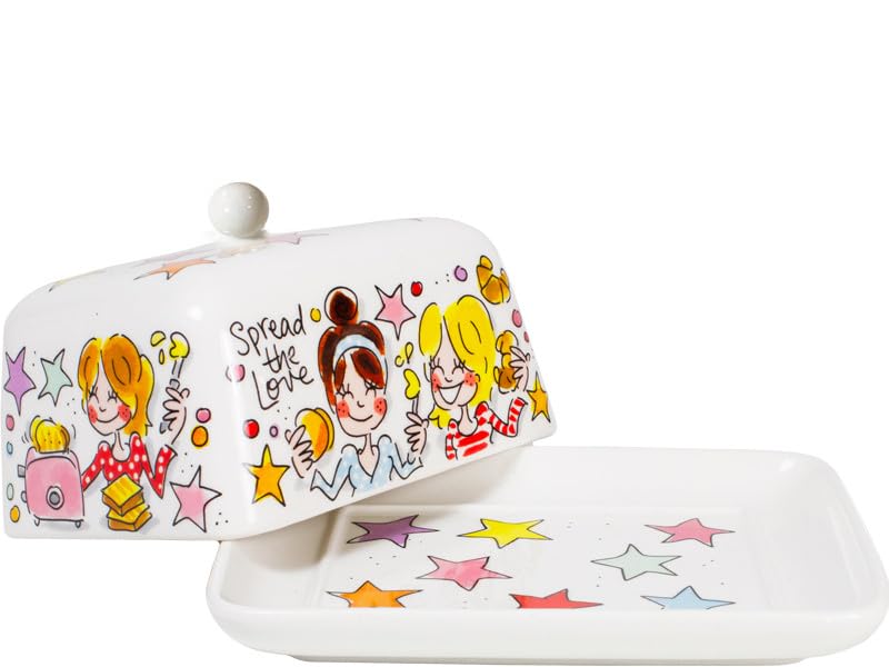 Butterdose aus Keramik – Butter Makes it Better – Blond Amsterdam – Frühstücksaccessoire – Dekorativ & Praktisch – Geschenkidee