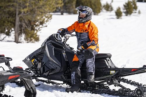 Fly Racing SNX Pro Gear Set – Men’s Waterproof Jacket & Bibs with Removable Liners, Vented, Breathable, Reflective Snow Suit