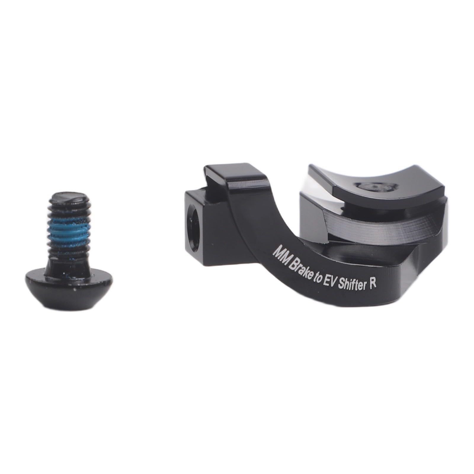 per alluminio lavorato CNC per I-Spec EV Adapter MatchMaker, freno e cambio di conversione Mount per serie M9100-6100, nero, 10 g