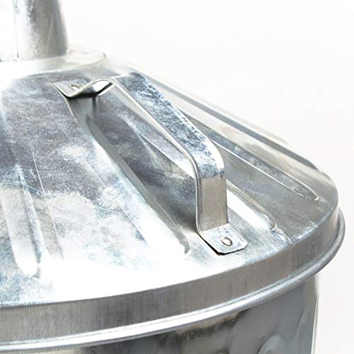 simpa 2PC Garden Incinerator Bundle 1 x 125L 125 Litre Incinerator & 1 x 15L 15 Litre