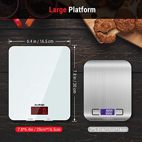 ACCUWEIGHT Bilancia da Cucina Digitale con