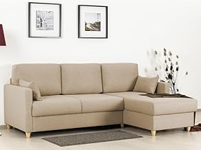 ركنة من جولدن لايف - مقاس ٢٥٠ سم - لون بيج