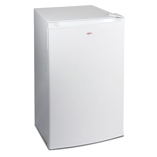 Koolatron Upright freezer – 3 Wire Baskets, Garage Ready, Meat Storage, Manual Defrost, Space Saving, Congelador For Home, Apartment, Basement, Dorm, Room, 3.1 Cubic Feet Capacity White