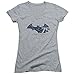 Trevco Batman-75 Year Collage - Junior Tee - Athletic Heather, Large