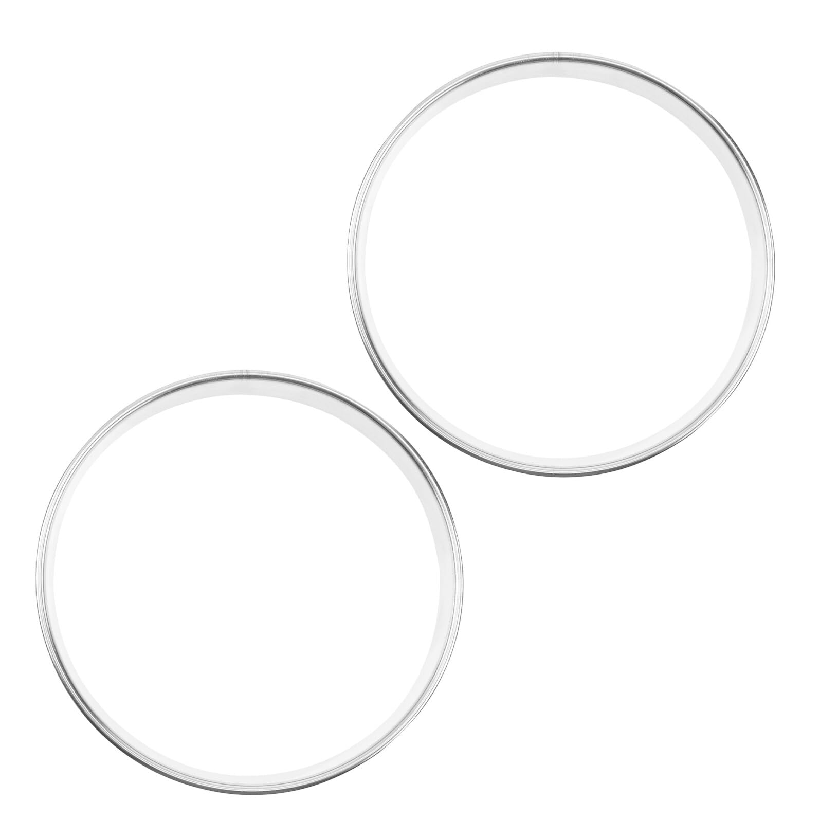 Anillos para salsas y pizzas POPETPOP: juego de 2 aros de cocina de 9 pulgadas duraderos