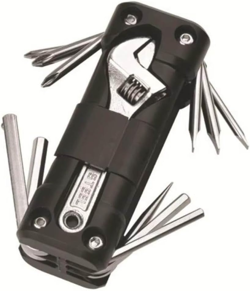 1pcs With Screwdriver Chain MTB Road Cycling Motorcycle Tools Compatible With Automotive Motorcycle Parts Multifunction Tool Kits Multitool Tire Repair