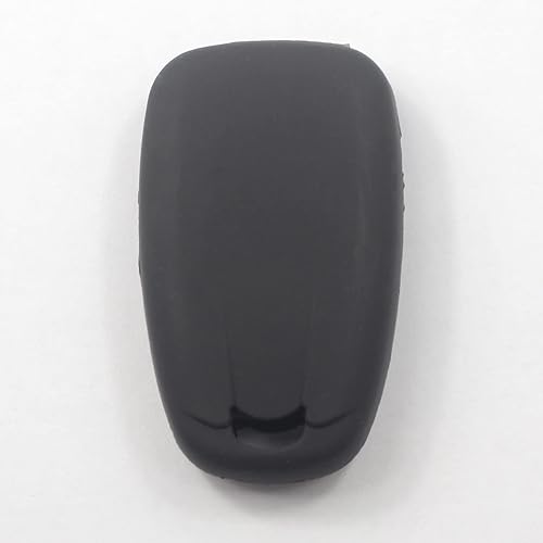 Miniatura 7 de Kcpros 2 fundas para llavero inteligente de 5 botones compatibles con Chevrolet, Negro con blanco y negro con azul