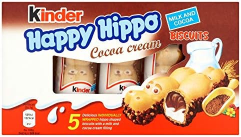 Ferrero Rocher Kinder Hippo-Cocoa Bars, 5 Count