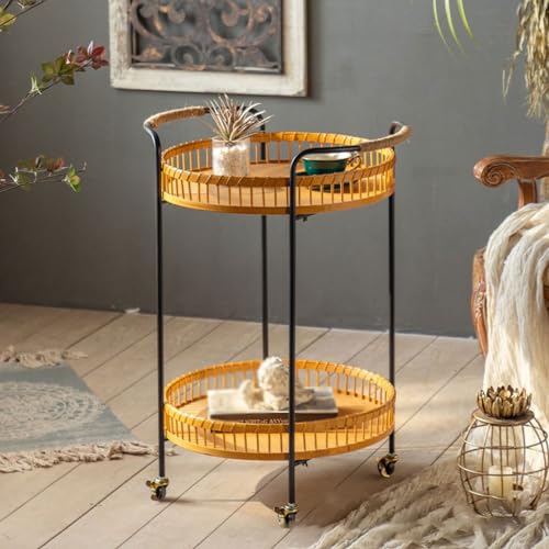Petite table basse ronde décorative pour optimiser les petits espaces