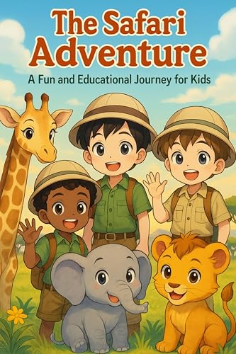 The Safari Adventure: A Fun and Educational Journey for Kids Ages 6-8 About Real Animals, Their Habitats, and Eco-Saving Efforts (Uplifting Stories for Children 6-8)