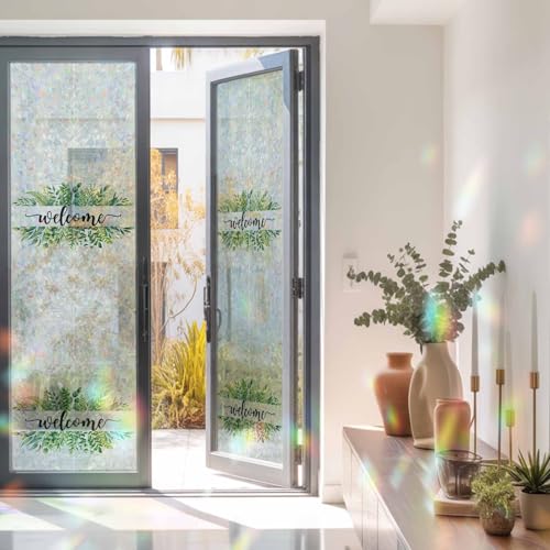 Película para ventana con privacidad y efecto arcoíris 17.7x78.7 in miniatura 3