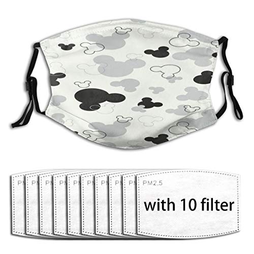 ??? ??? ?????? Reusable Washable Comfy Breathable Mouth Covers with 10activated Carbon Filters Piece