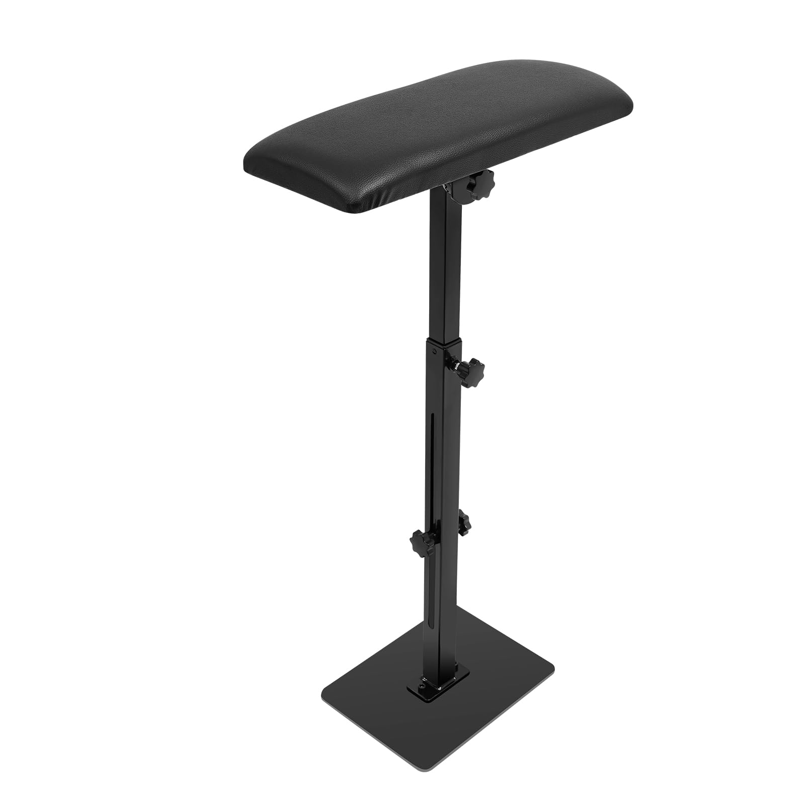 Reposabrazos para tatuaje, 68 – 100 cm, altura ajustable, color negro