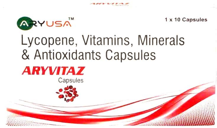 ARYVITAZ Multi Vitamin Capsule, 1x10 Capsules, Pack of 2
