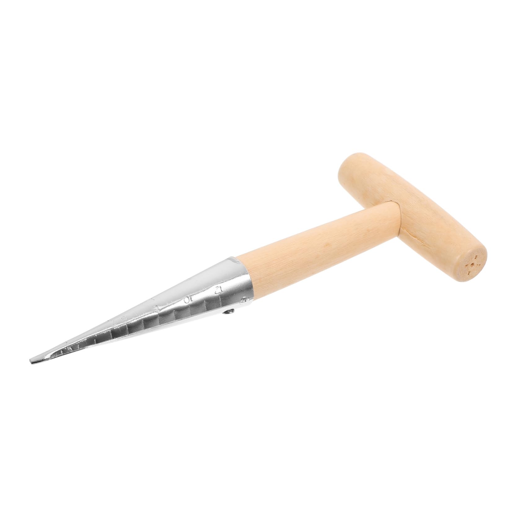 Sosoport 4pcs Garden Hand Tools Set Dibbler Gardening Tool Portable Soil Puncher Easy to Use for Planting Succulents Flowers