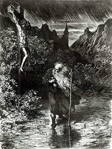 Affiche impression prints toile peinture murale le juif errant 60x90cm