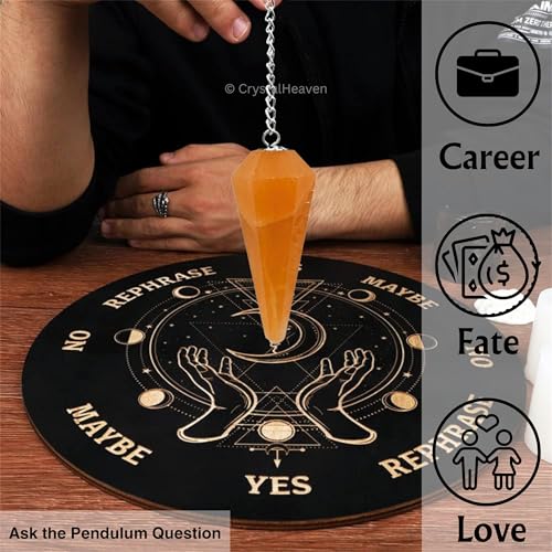 Image of Red Aventurine Pendulum Dowsing Tool - Natural Crystal Pendulum for Spiritual Guidance - Premium Dowser Pendulum for Accurate Divination and Energy Healing - Perfect for Energy Healing and Chakra Balancing - Handcrafted with Precision and Elegance