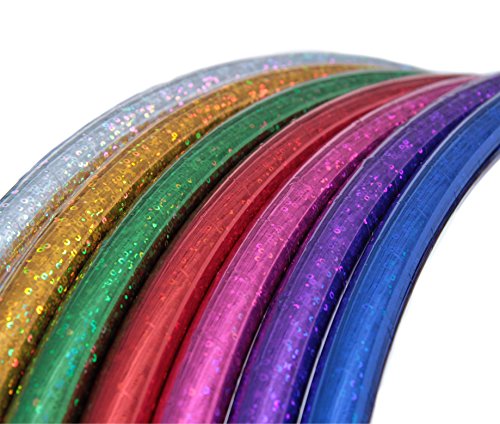 Hula Hoop para niños, Colores Brillos, Ø70cm, Azul