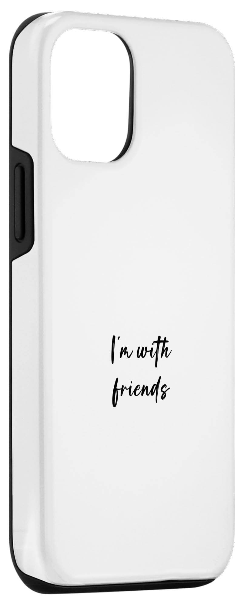 Amazon.co.jp: iPhone 13 友達と一緒だよ スマホケース : Electronics