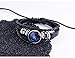 DIOWUS Zodiac Signs Spirit Bracelet For Women Men, 12 Constellation Leather Multilayer Handmade Woven Adjustable Bracelets Unisex Glow in the Dark Zodiac Jewelry Birthday Gifts(Pisces)