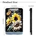 Clipboard with Storage,Heavy Duty Plastic Nursing Clipboard Foldable,High Capacity Storage Clipboard Folder Case for Coaches Nurse Teacher Office School Supplies-Sunflowers Daffodils Butterflies