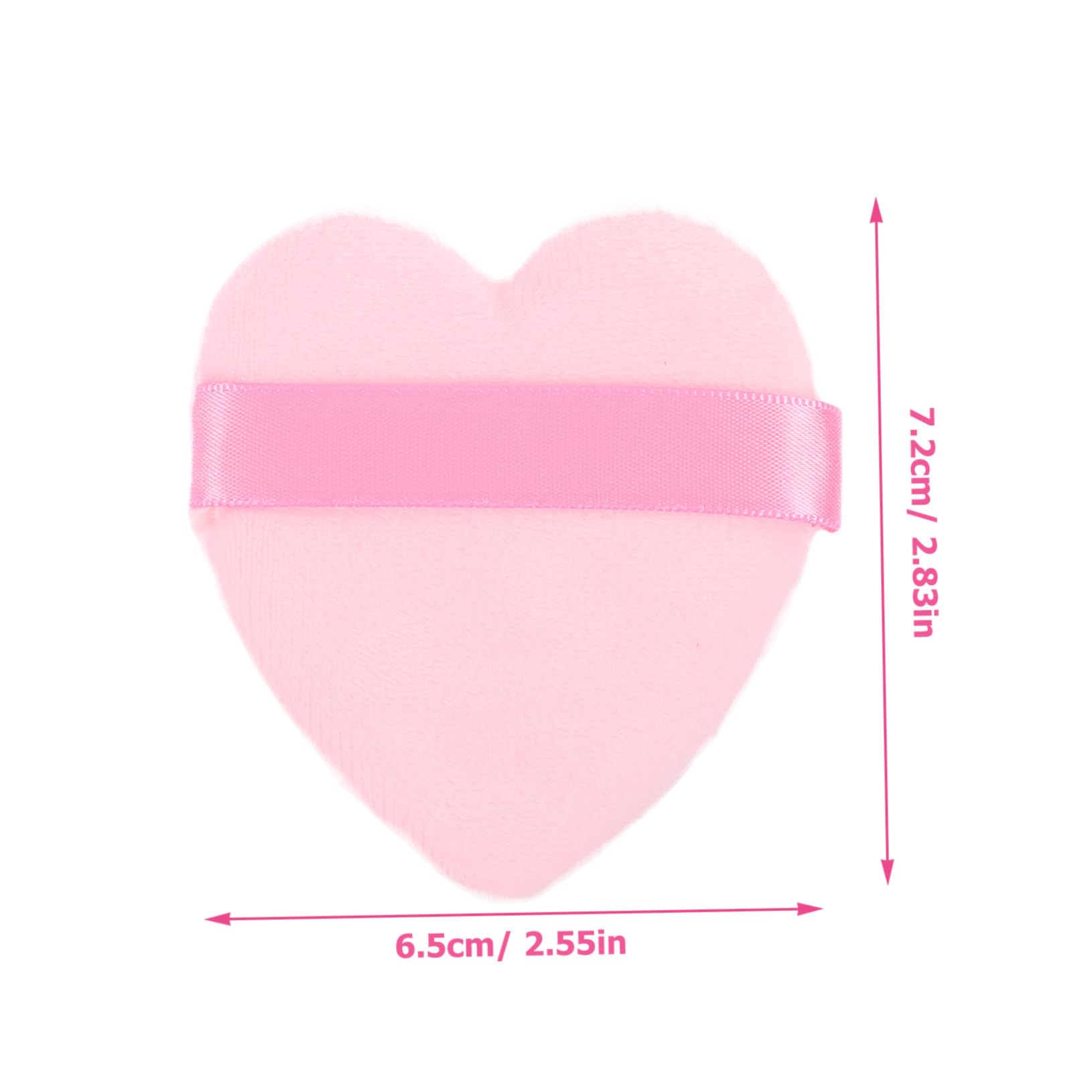 HONMEET Versatile Powder 6 Soft Sponges for Face Makeup Ideal for Setting and Applying Powder