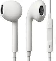 Fone De Ouvido Com Fio Compativel Com iPhone 14/13/12/11/XR/XS/X/8/SE Microfone Integrado Compatível Com Lightning Compatível Com iOS