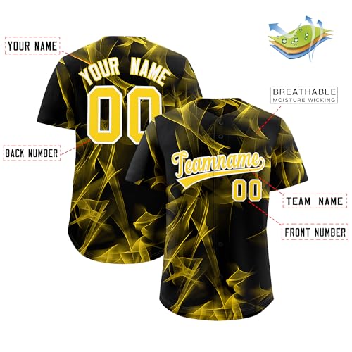 Camiseta de béisbol para hombre personalizada con nombre, número y logo, uniforme deportivo personalizado miniatura 3