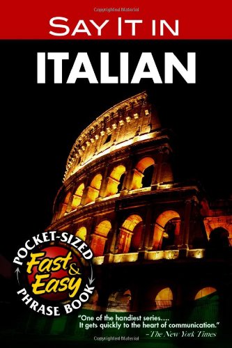 Say It in Italian (Dover Language Guides Say It Series)