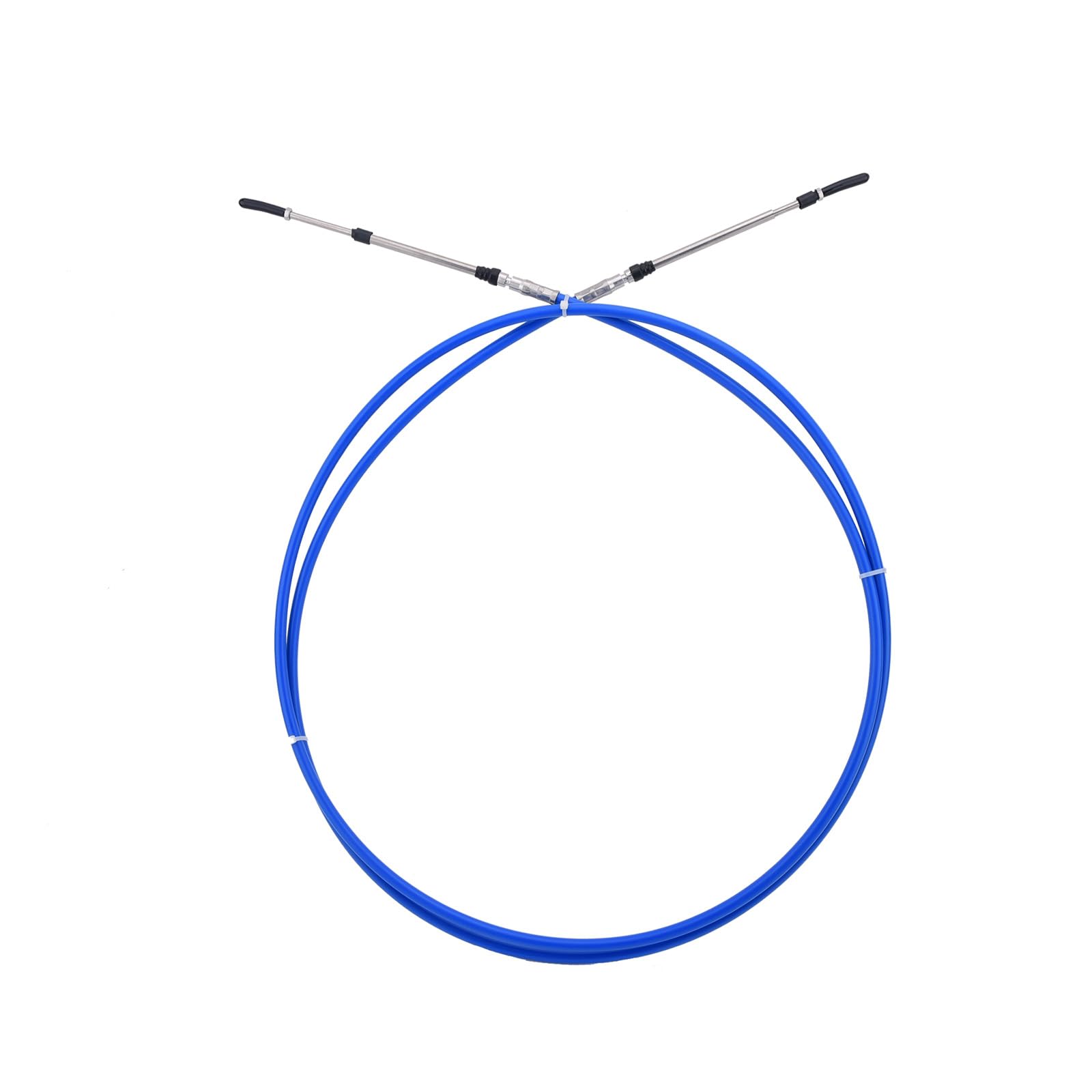 Boat Throttle Control Cable 10 Feet Outboard Rotary Steering Cable for Most Single Station Boats