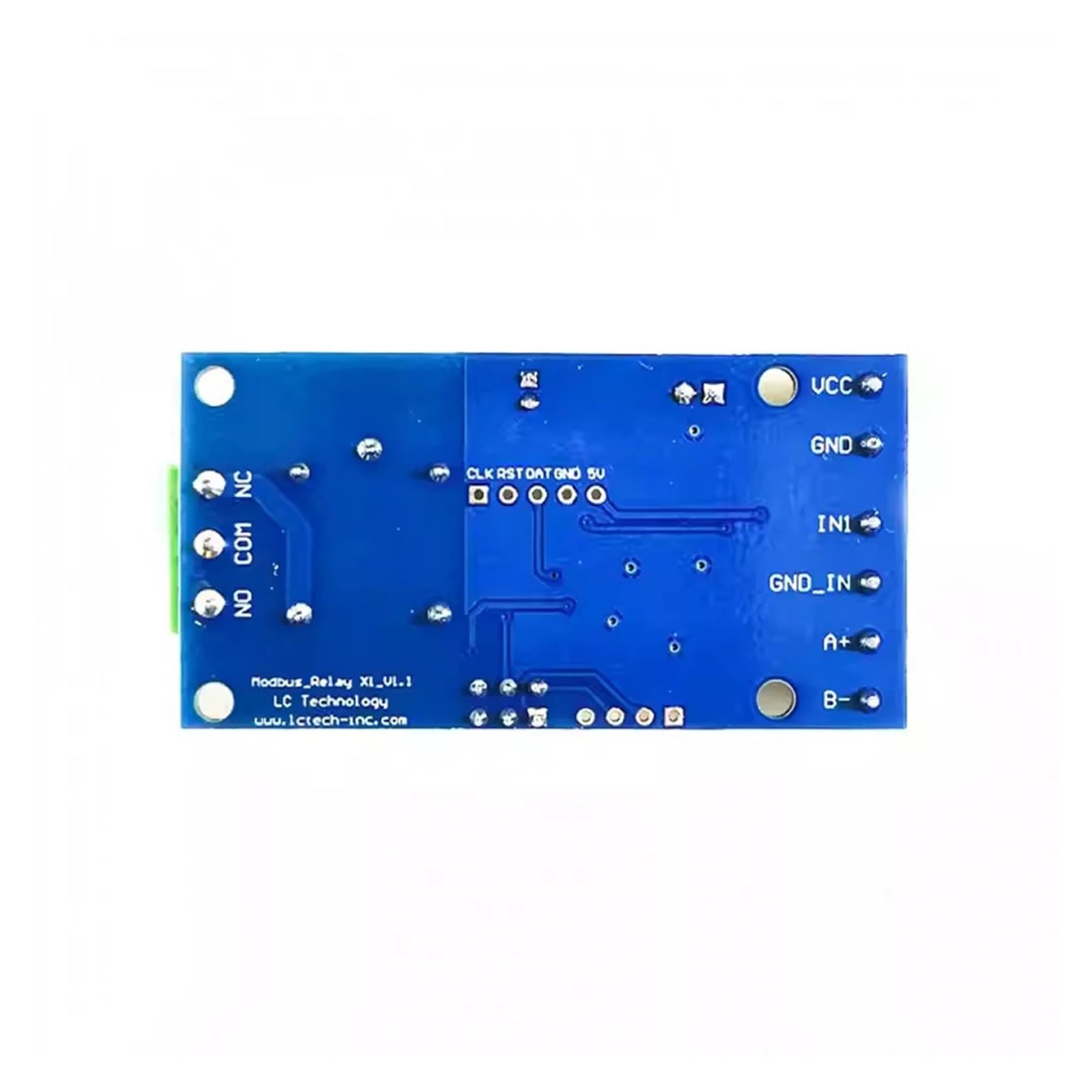 Modulo relè PLC Modulo relè Modbus RTU 1 canale Alimentazione DC7-24V RS485 TTL Uscita UART 485 Comunicazione TTL Pin Modbus-Rtu Anti-reverse