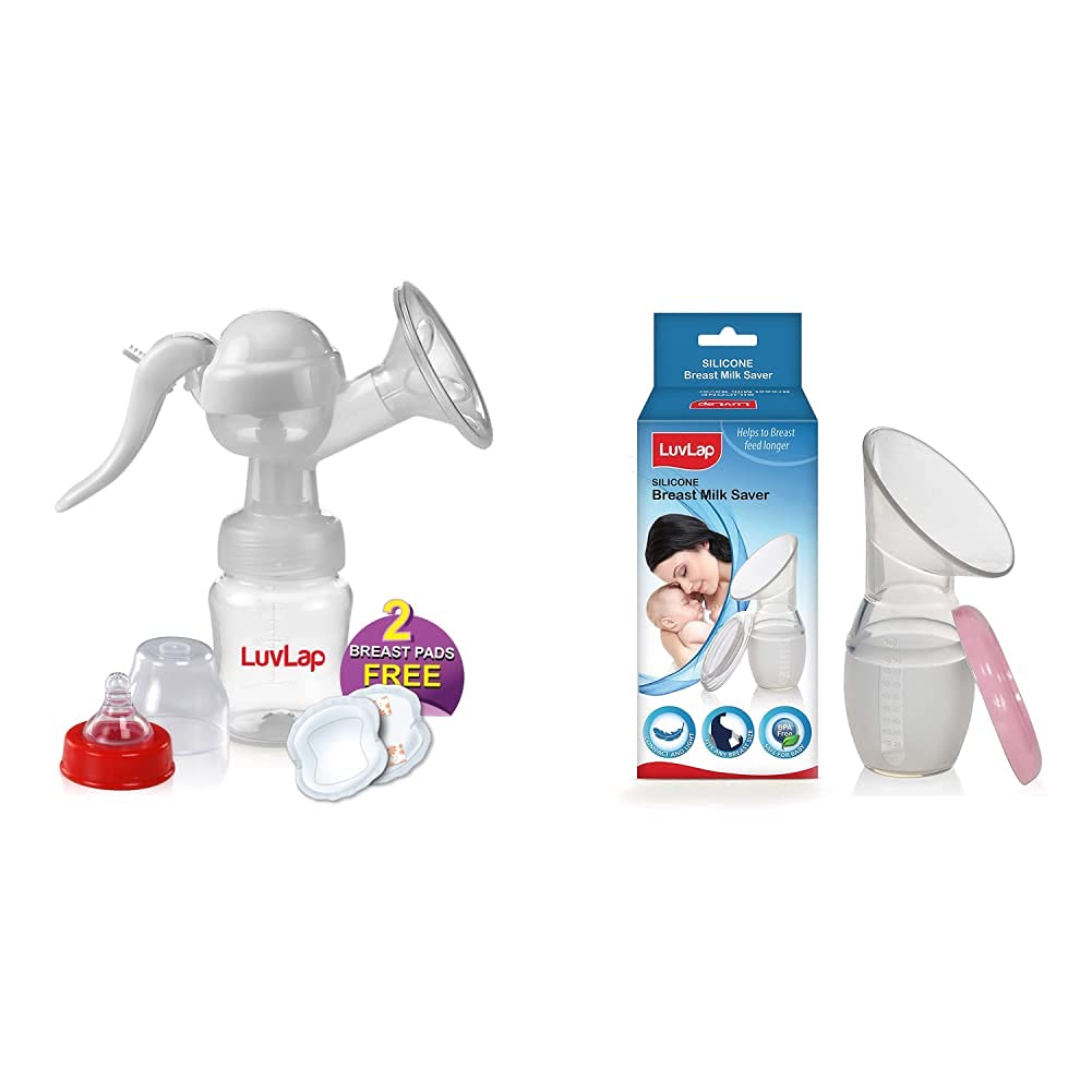 LuvLap Manual Breast Pump & Silicon Milk Catcher-picture-27