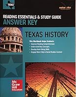 TEKS Texas History - Reading Essentials & Study Guide - Answer Key 002136057X Book Cover