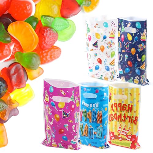 30pcs Bolsas de Regalo infantiles, Bolsas de chuches para cumpleaños,...