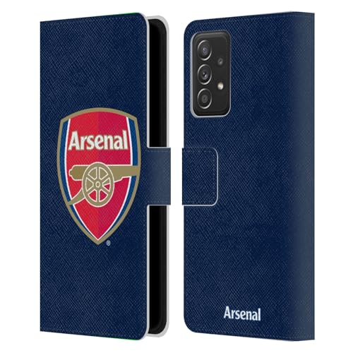 Étui Portefeuille Arsenal FC Samsung Galaxy A53 5G Protection Cuir Anti-Choc Bleu