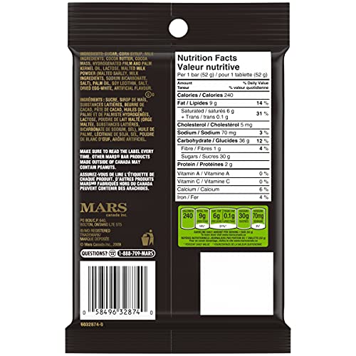 Mars Bar 4-Peice (208G / 7.3Oz) #TOP3