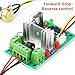 RioRand Upgraded Adjustable DC Motor Speed PWM Controller 10V 12V 24V 30V Reversing Switch 120W
