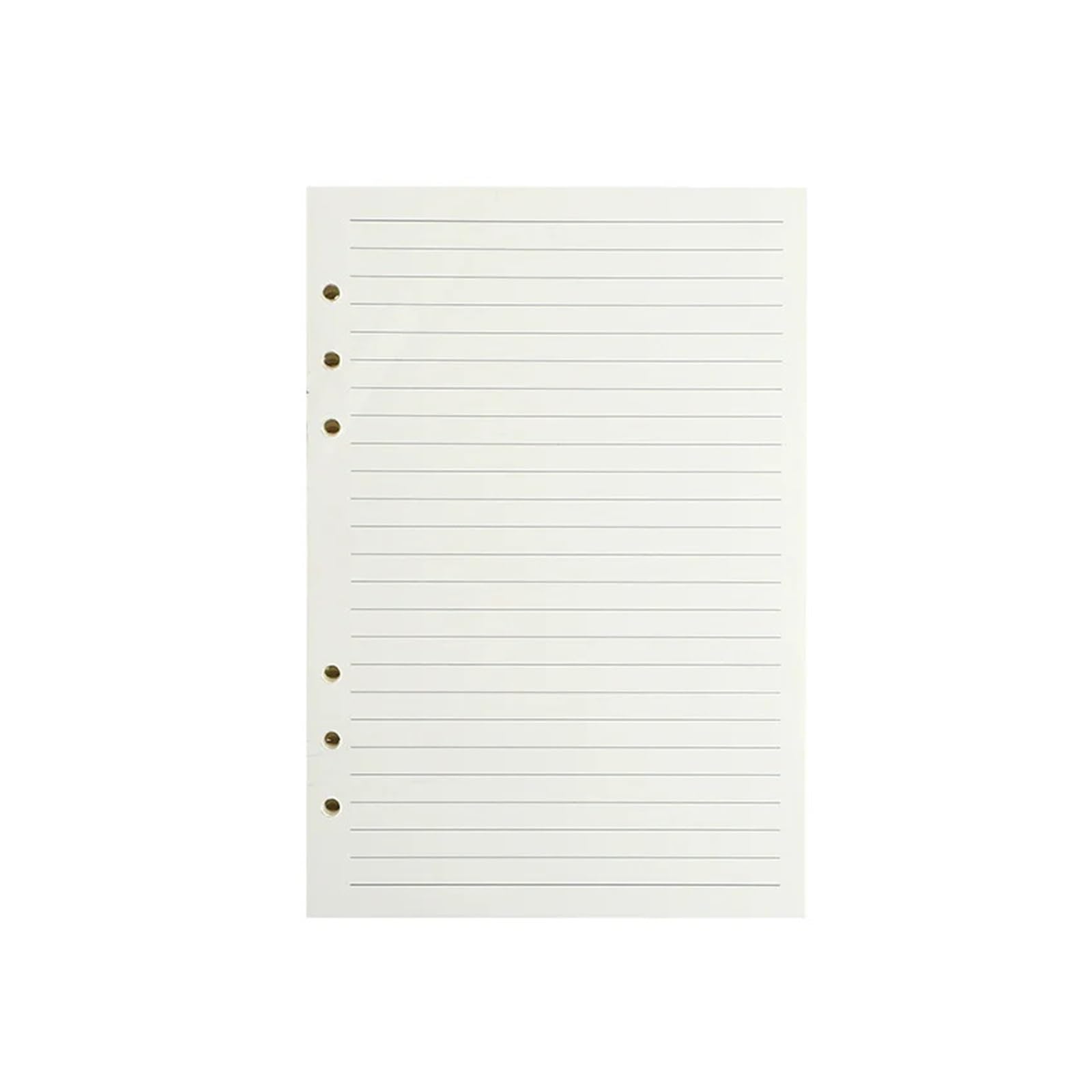Spirale Notizblock A5 A6 A7 Loseblatt-Notizbuch, Nachfüll-Spiralbinder, Innenseitenlinie, leeres Bastelgitter im Inneren, Papier, Schreibwaren for Büro, Schule, Schüler(A6 line)