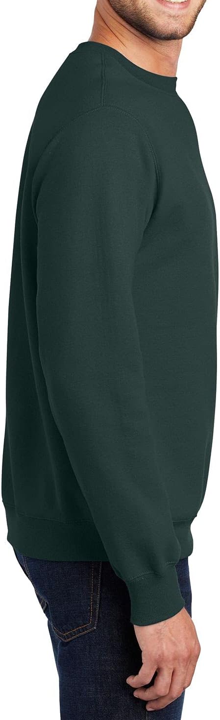 JustBlanks Mens Long Sleeve Sweatshirt Fleece Performance Crewneck Sweatshirts for Men - Image 4