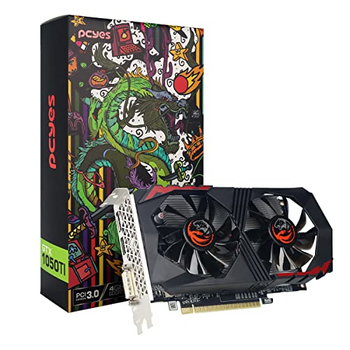 Placa NVIDIA GeForce GTX 1050 Ti com 4GB RAM