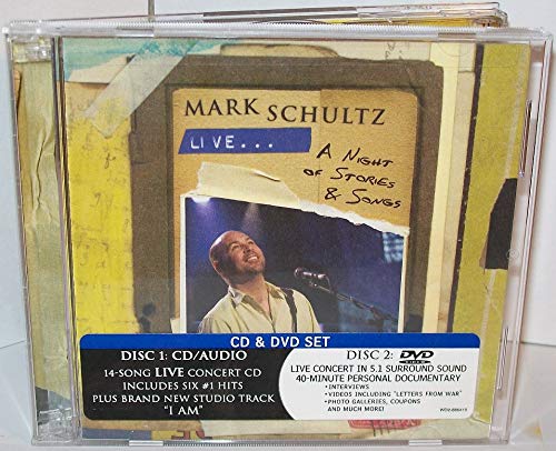 Live: A Night of Stories & Songs by Mark Schultz (2005-09-27)