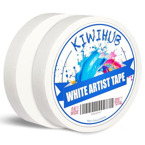 KIWIHUB 2 Pack Art Tape - Professional Artist Tape...