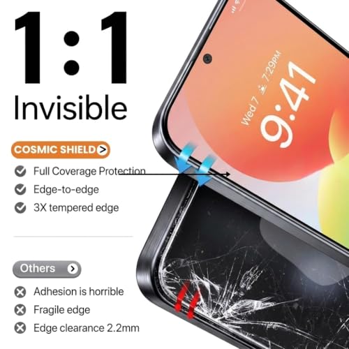 Image of Tempered Glass Screen Protector Guard for Samsung M47, A27 | Anti Reflection Technology, Military Grade, Extreme Touch Response, Easy Install Kit