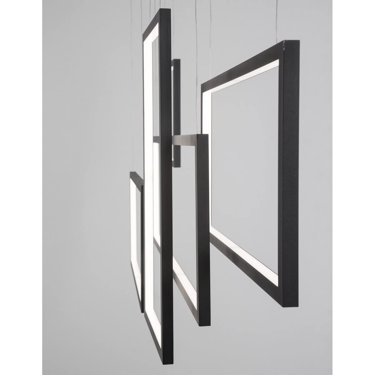 Oprawa wisząca Led suspension NOVA LUCE CORNICE 9142765 Czarny