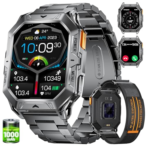 LIGE Smart Watch with 1000 mAh Battery, 2.13