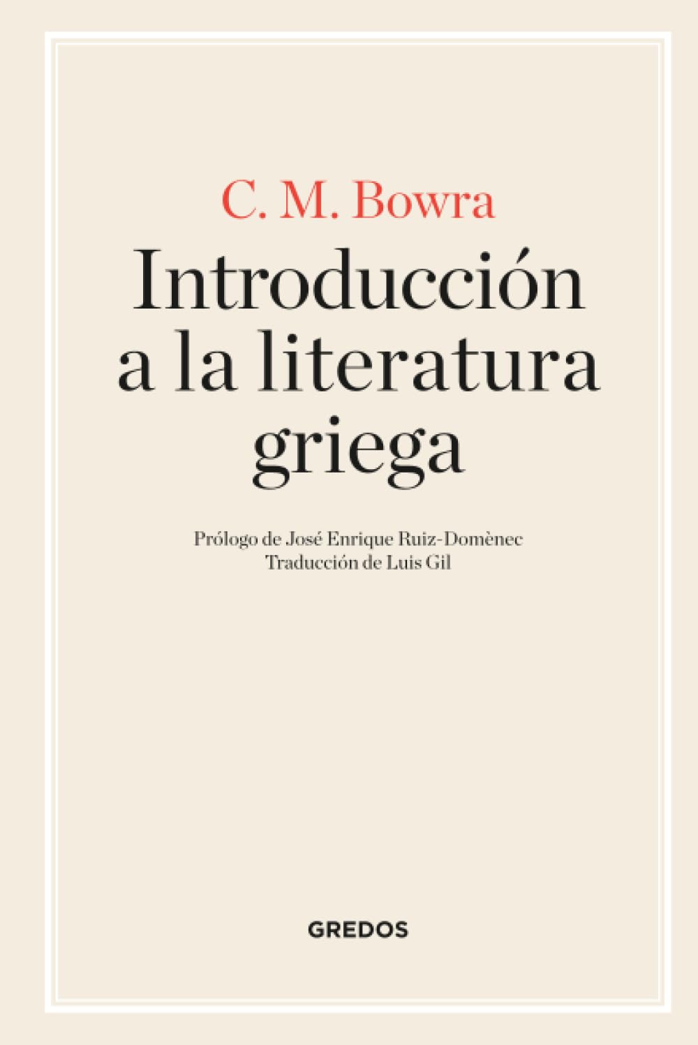 Introducción a la literatura griega (Manuales)