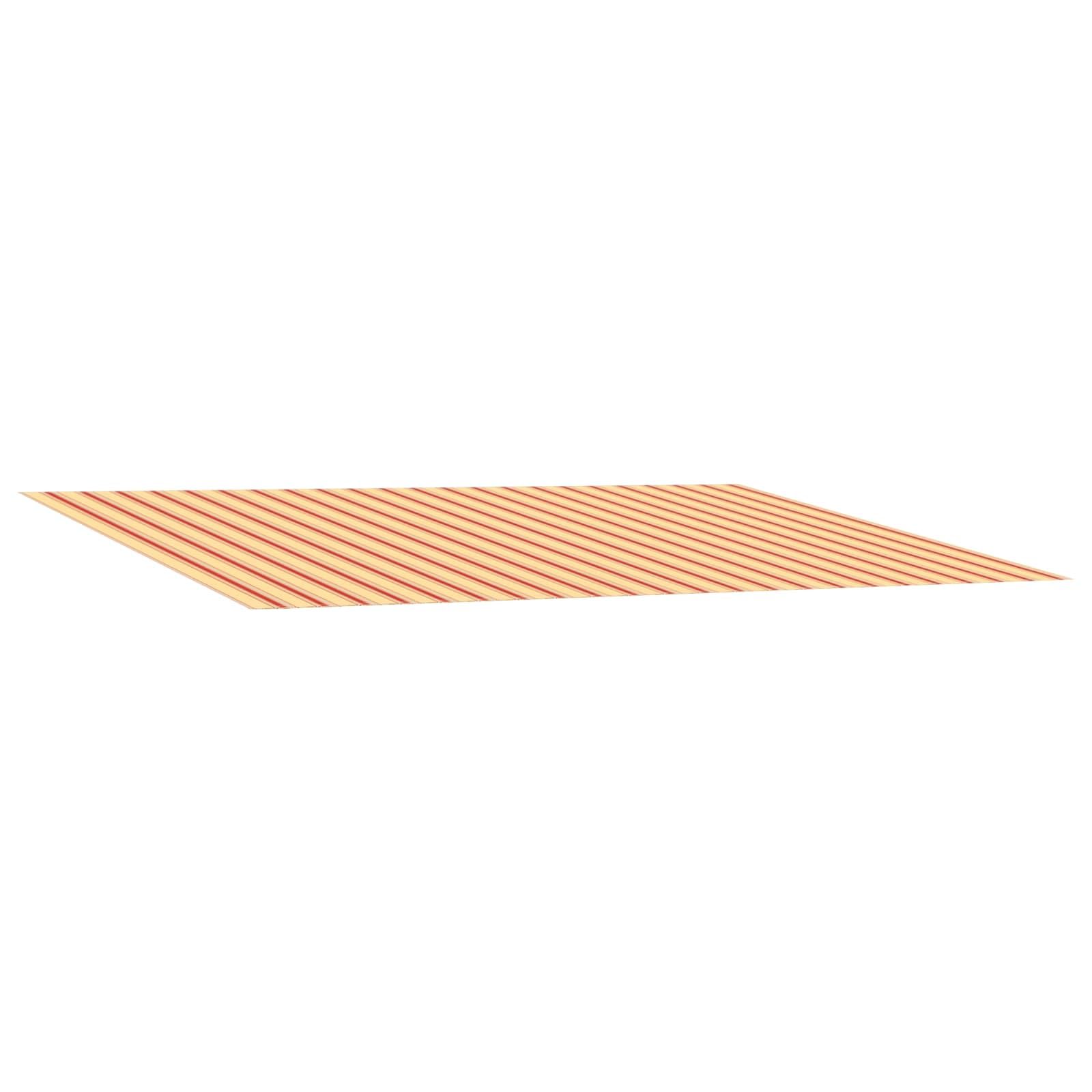 Lona de repuesto para toldo, multicolor, 450 x 300 cm | Poliéster con revestimiento Pu, impermeable, fácil de limpiar, uso al aire libre