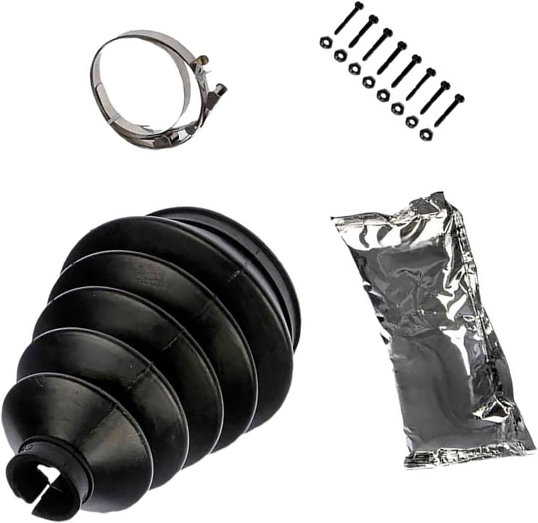 Front CV Joint Boot Kit for Pontiac Fiero 1984 1985 1986 1987 1988 Replacement MR222681, 392410B025, 4641038, 4641164, 4346164, F3XY3A331A, 4762701, 8943131050 1 Pcs